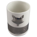 Kreative Fuchsform Galvanisierender Keramikbecher &amp; Cup